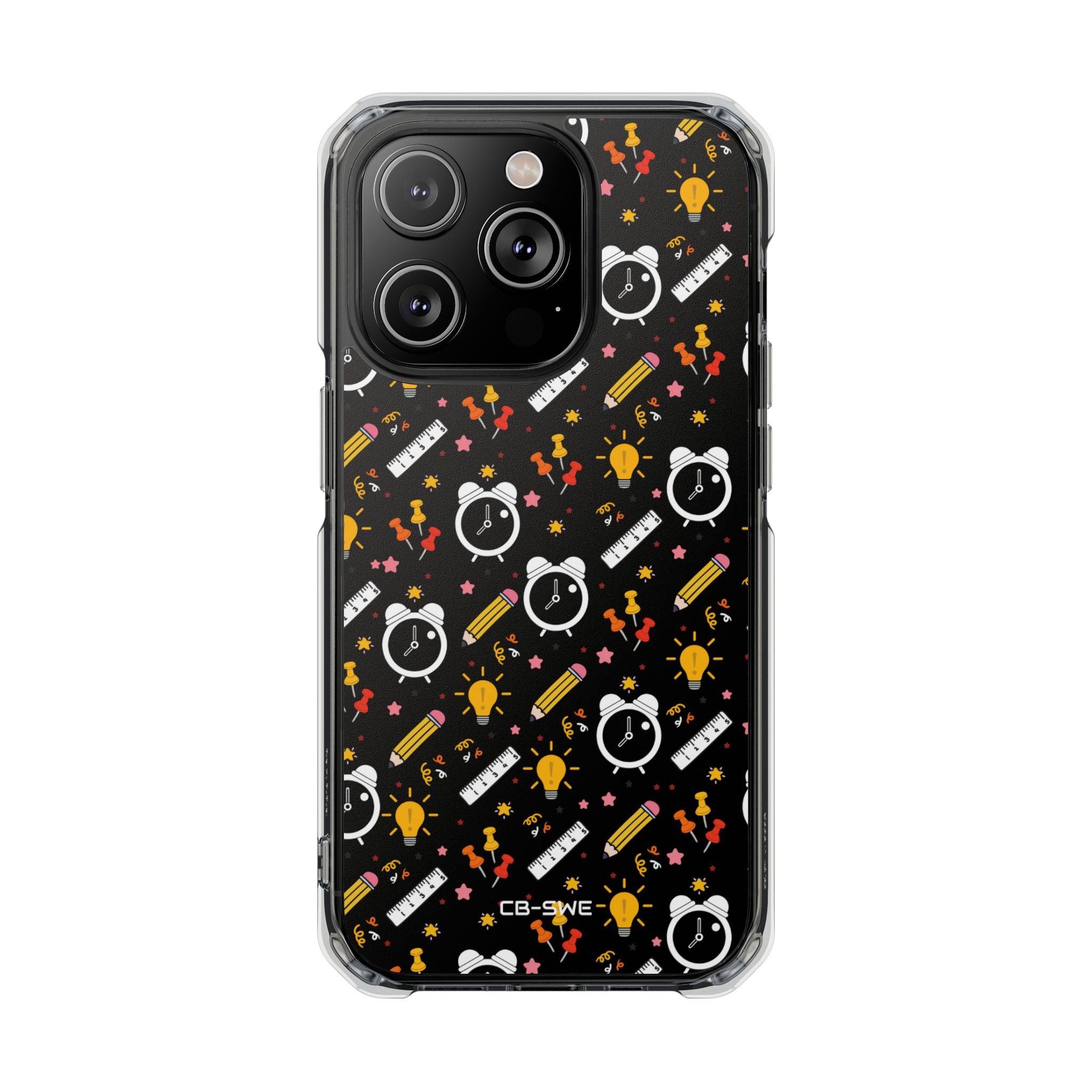 Bright Pencils Twirl iPhone Case - Impact