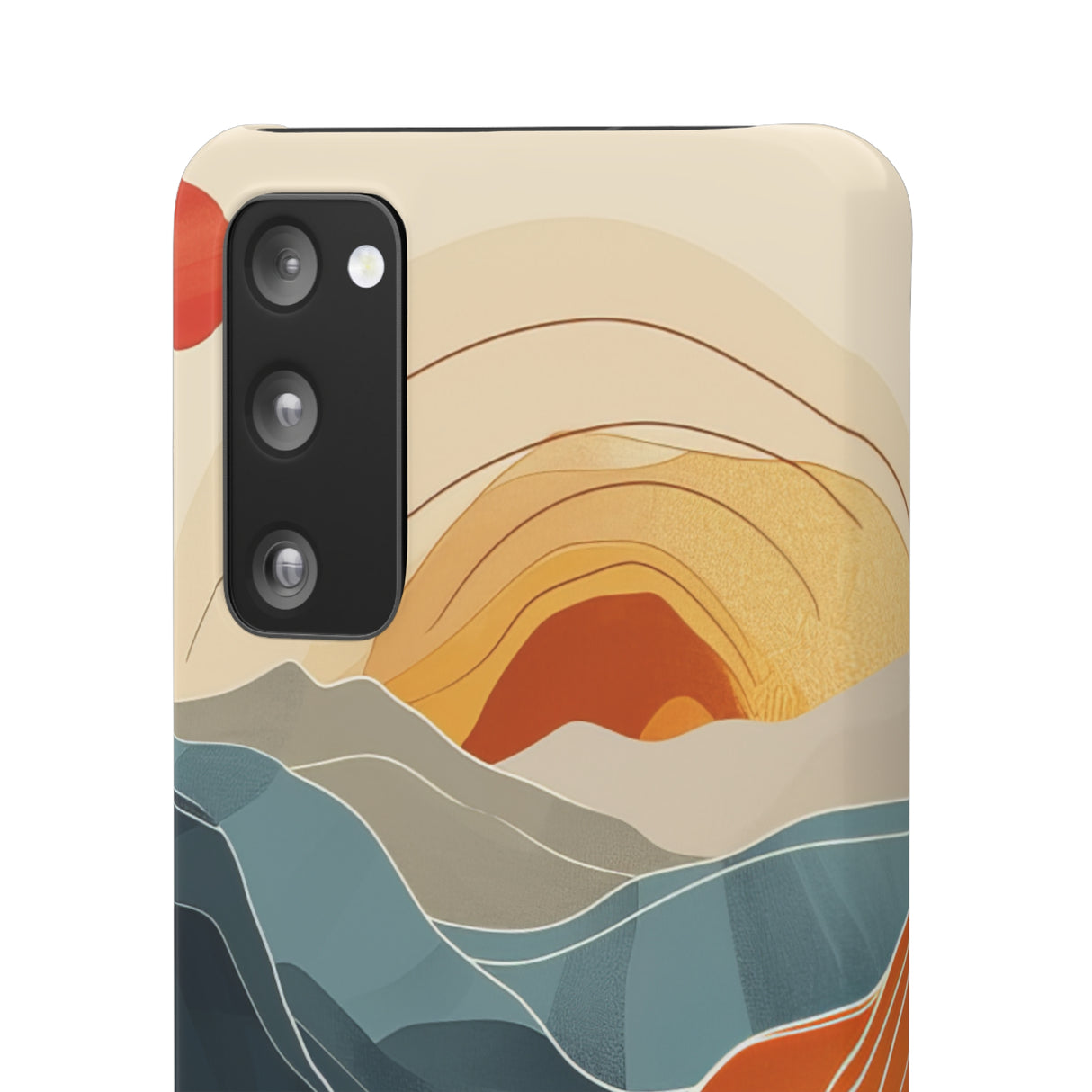 Sunset Waves | Slim Phone Case for Samsung