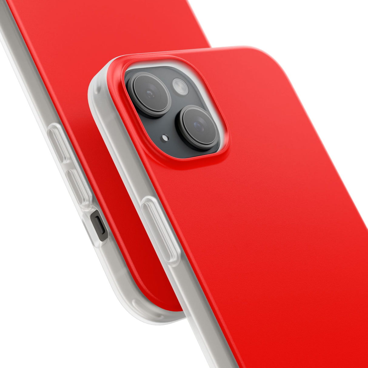 Candy Apple Red | Handyhülle für iPhone (Flexible Hülle) 