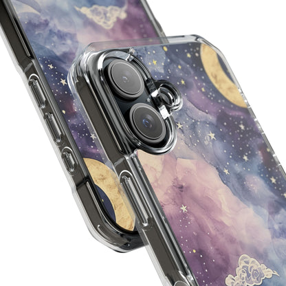 Dreamy Celestial Night - Clear Impact iPhone 16 Phone Case