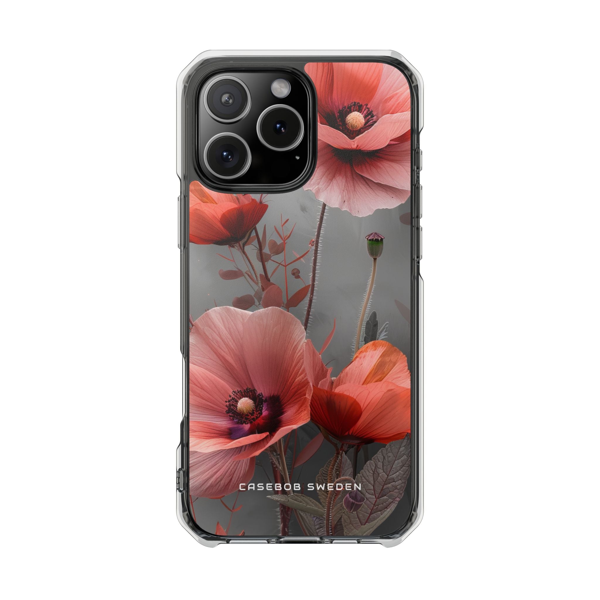 Ethereal Floral Elegance iPhone 16 - Clear Impact Phone Case