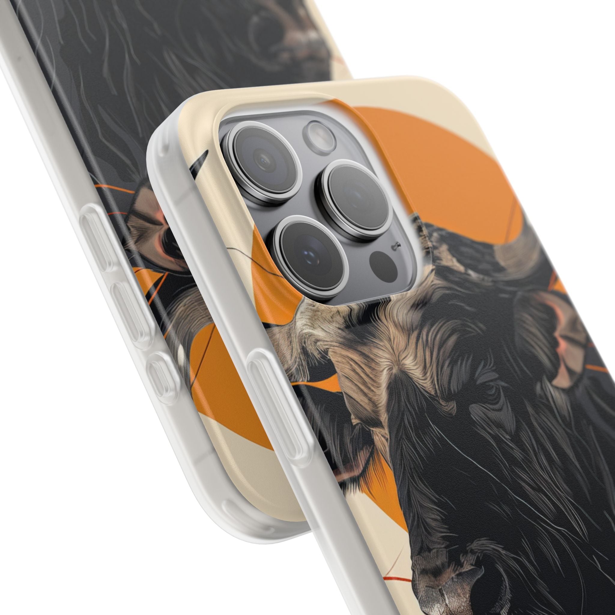 Majestic Buffalo Sun | Flexible Phone Case for iPhone