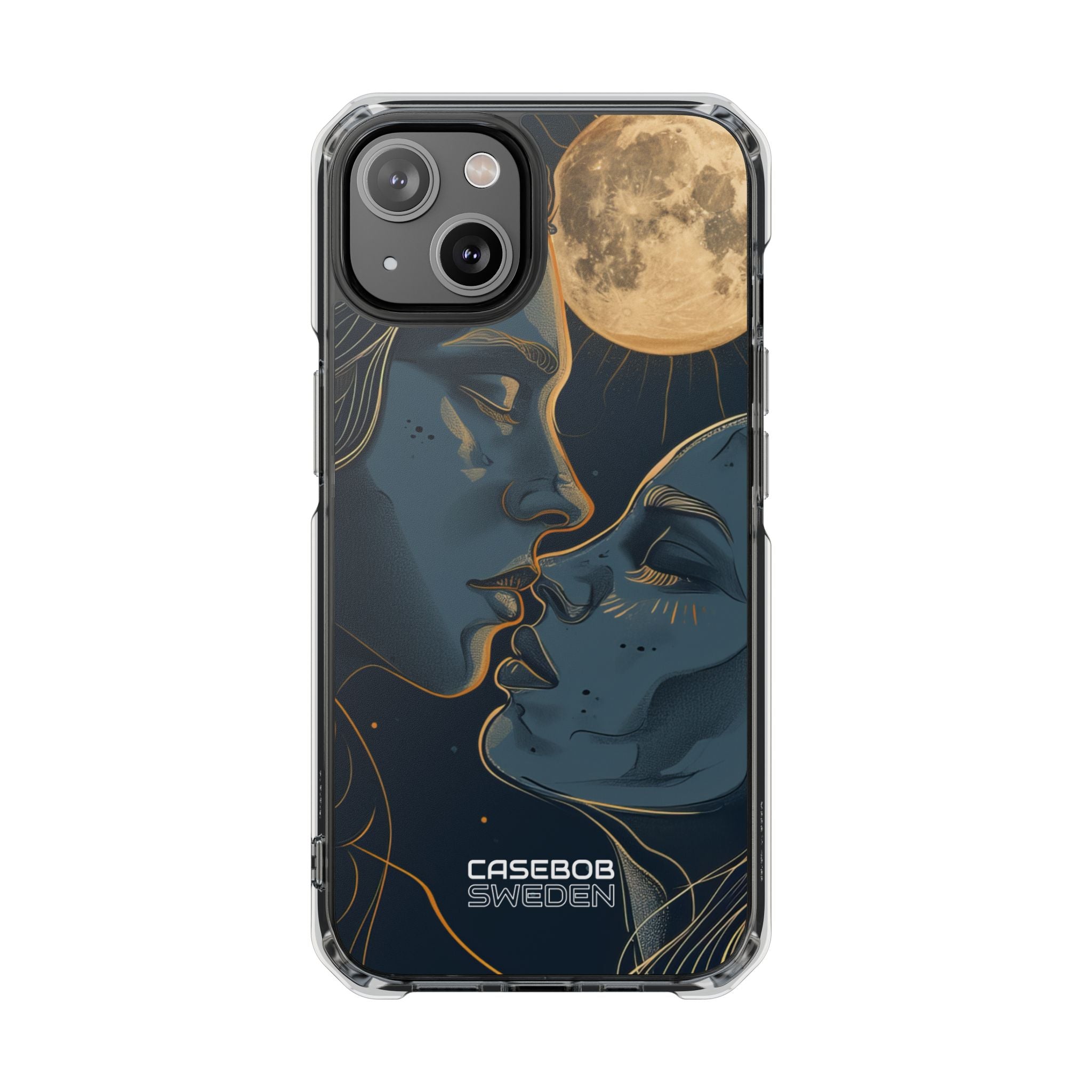 Moonlit Lovers Whisper iPhone 14 - Impact Clear+