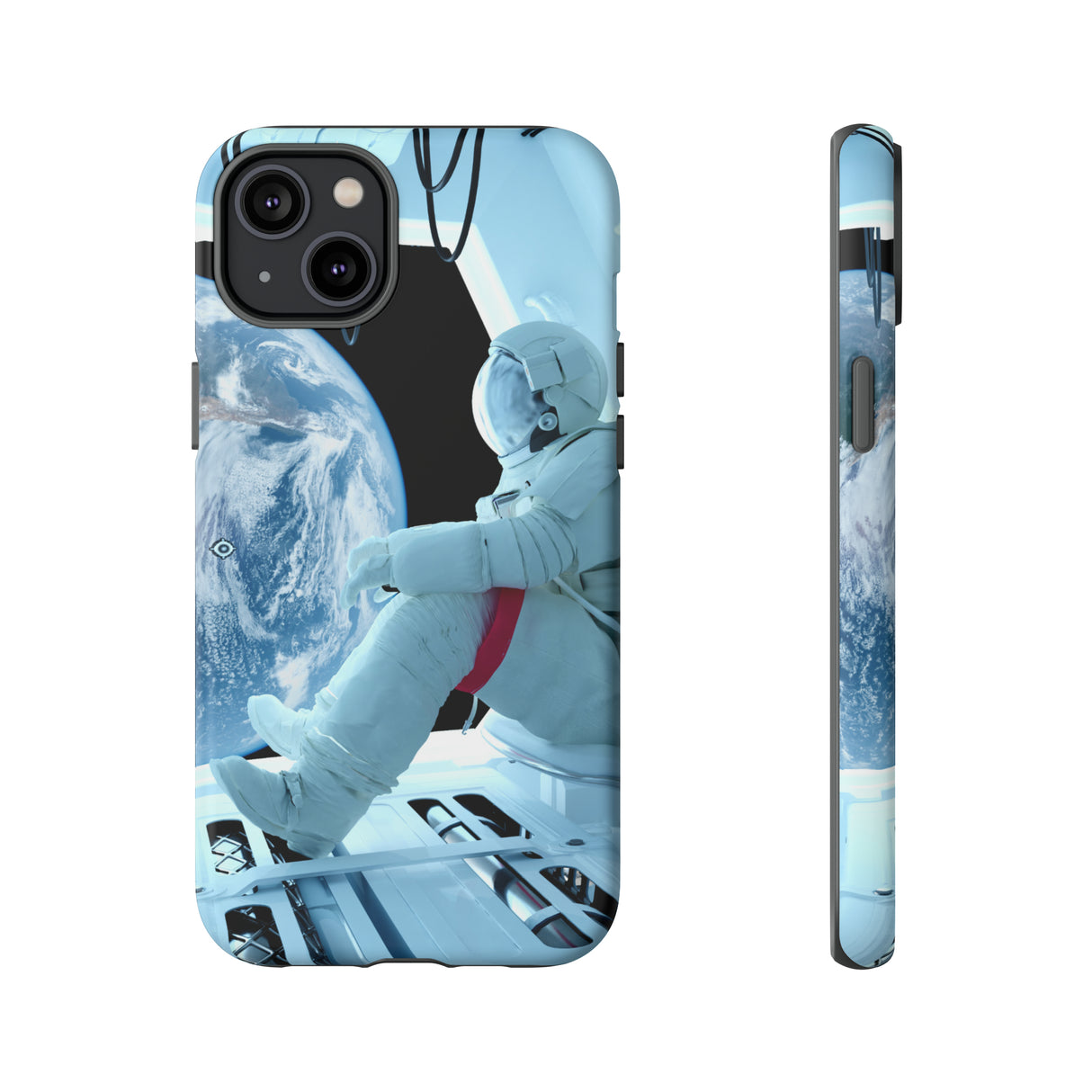 Astronaut inside Shuttle - Protective Phone Case