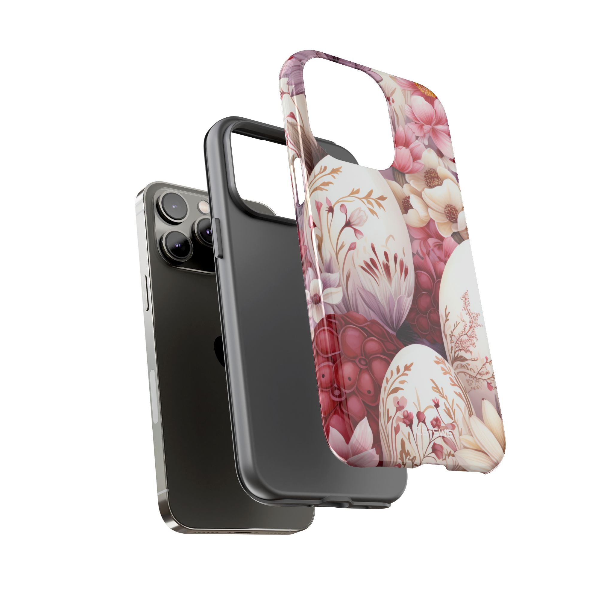 Floral Eggs Bloom - iPhone Case
