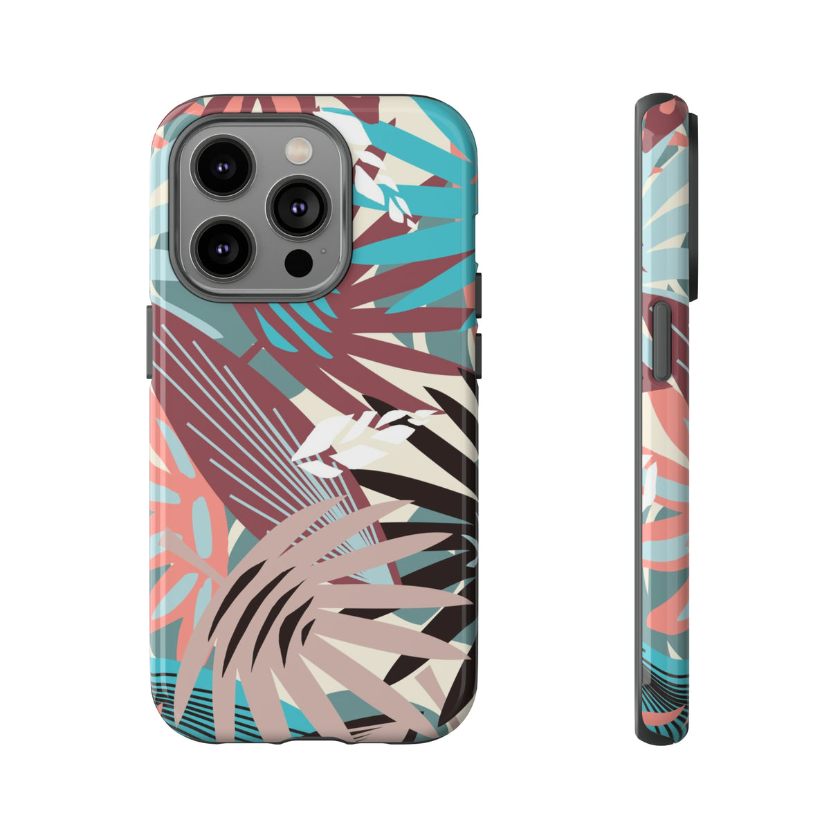 Tropical Leaf Jazz - Protective Phone Case