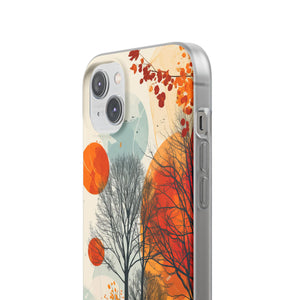 Herbstliche Ruhe | Flexible Handyhülle für iPhone