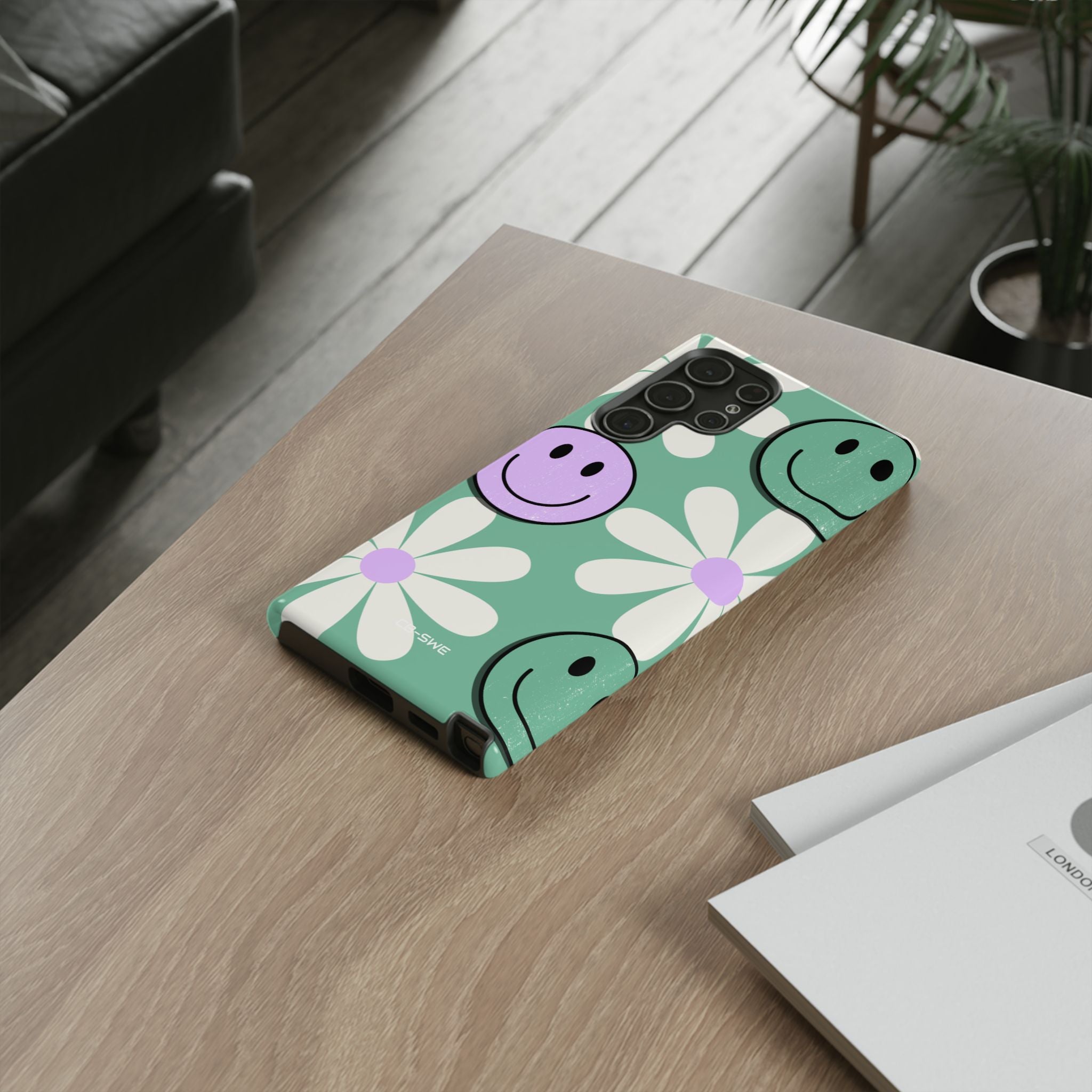 Playful Retro Blooms - Samsung Case