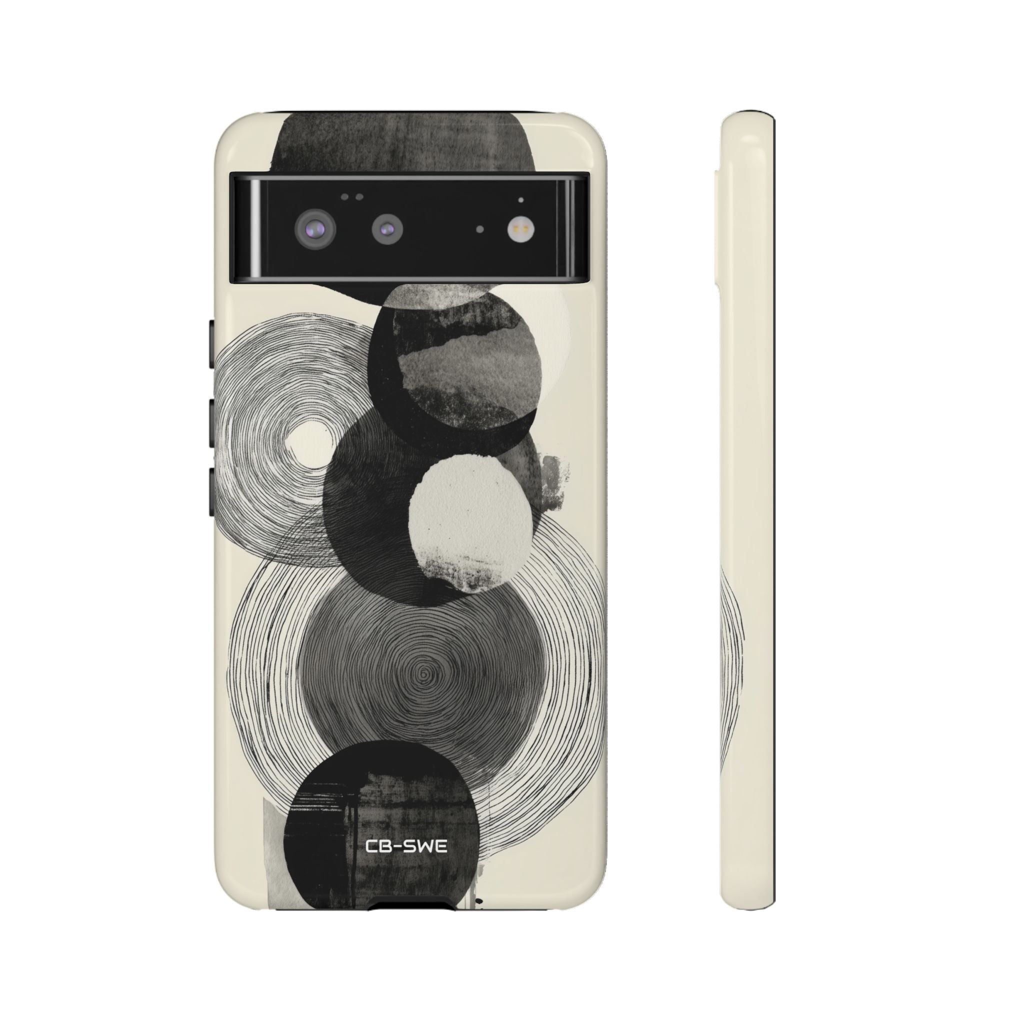 Circles Embrace Lines - Google Pixel Case