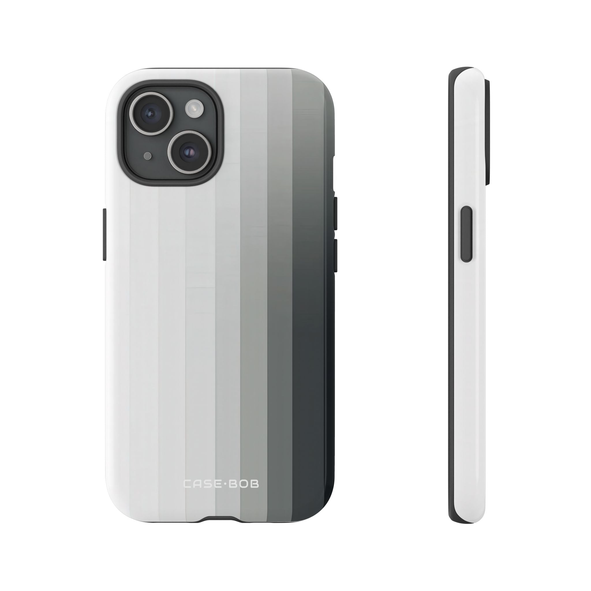 Gradient Bands iPhone 15 Case - Tough