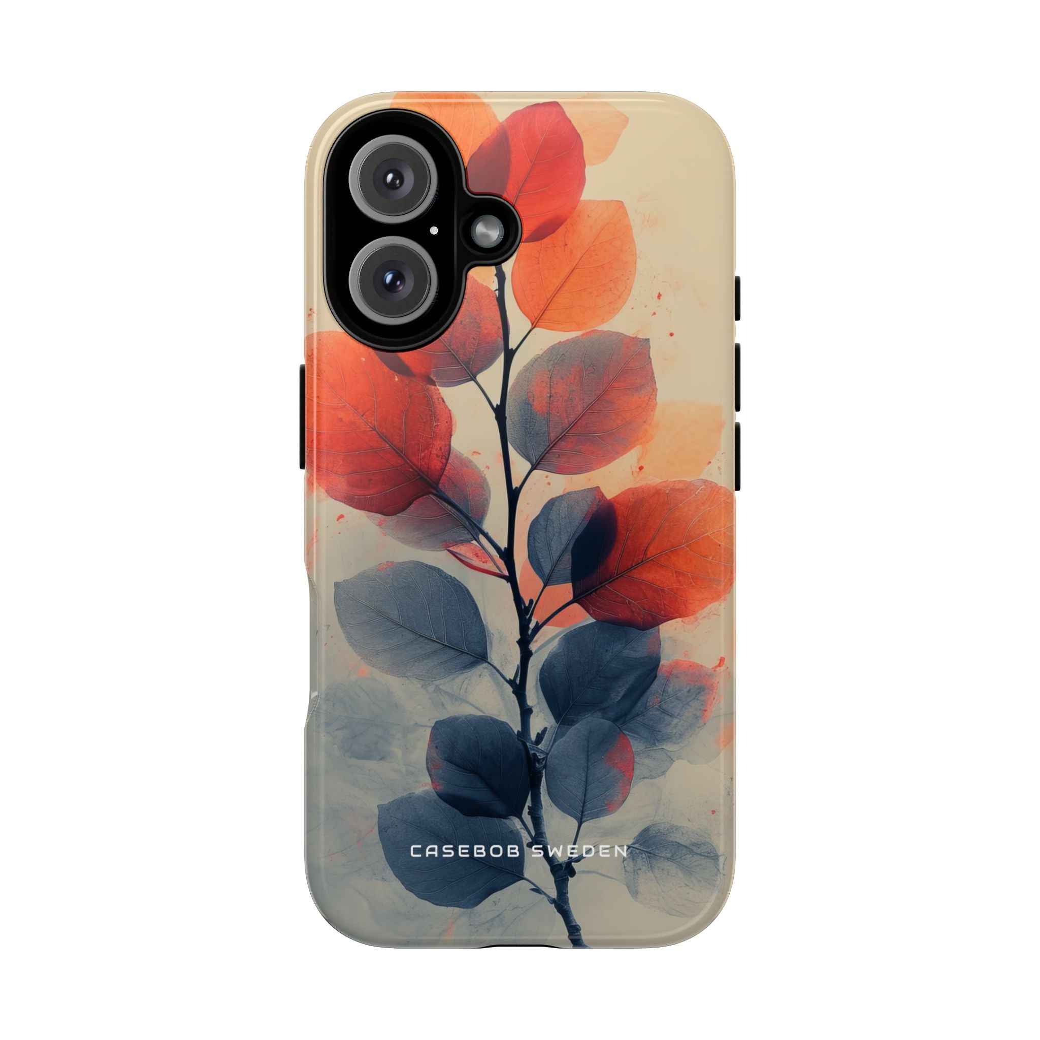 Ethereal Leaf Harmony iPhone 16 - Tough Phone Case