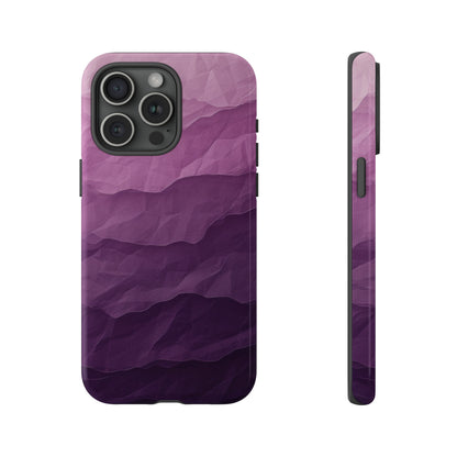 Lilac to Plum Gradient - Protective Phone Case