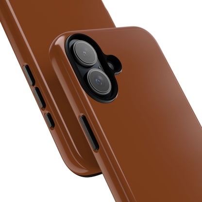 Saddle Brown iPhone 16 - Tough Phone Case