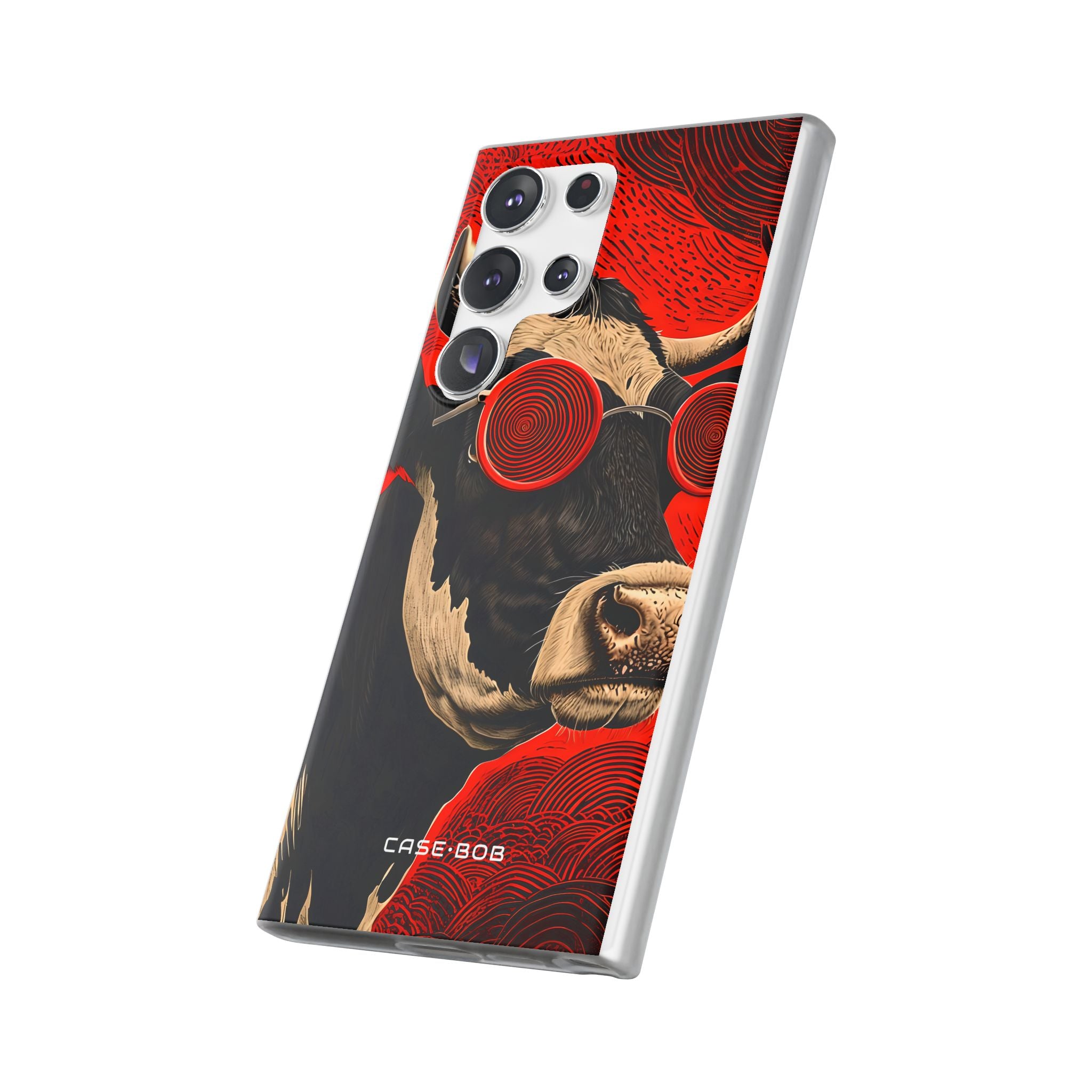 Hypnotic Cow Samsung S23 Ultra Case - Soft