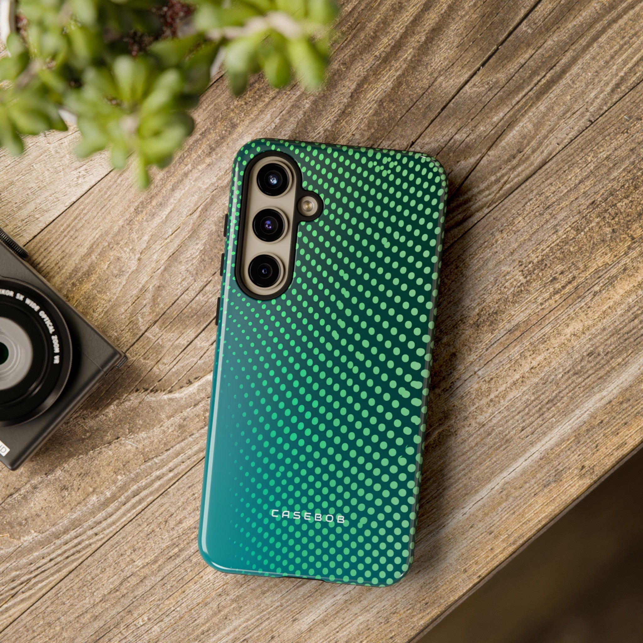 Green Dot Harmony - Protective Phone Case