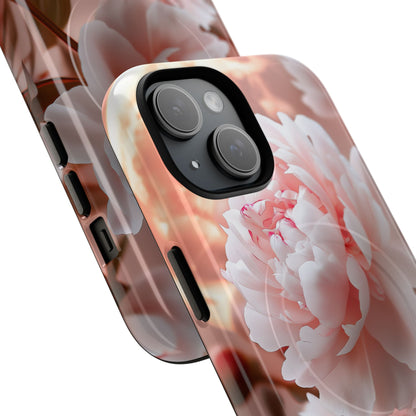 Peony Moonlight iPhone 15 Case - Tough+