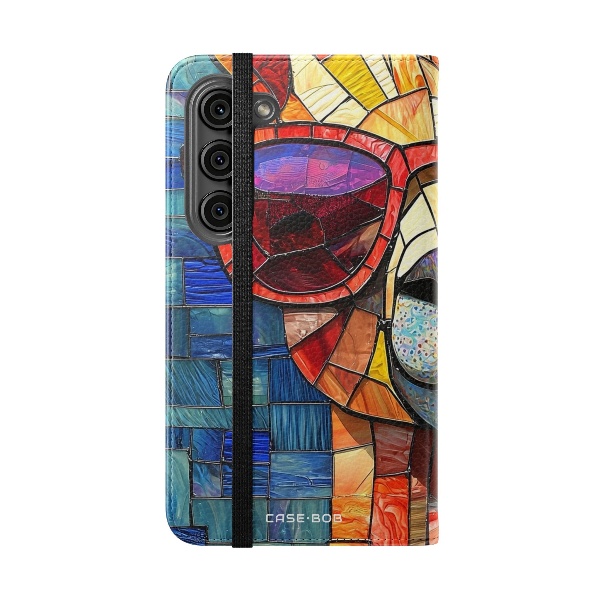 Sunglass Llama Mosaic - Samsung S23 Case - Wallet