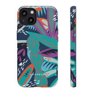 Tropical Leaf Moz - Protective Phone Case