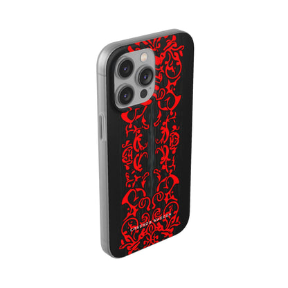 Gothic Crimson Symmetry iPhone 14 - Flexi Phone Case