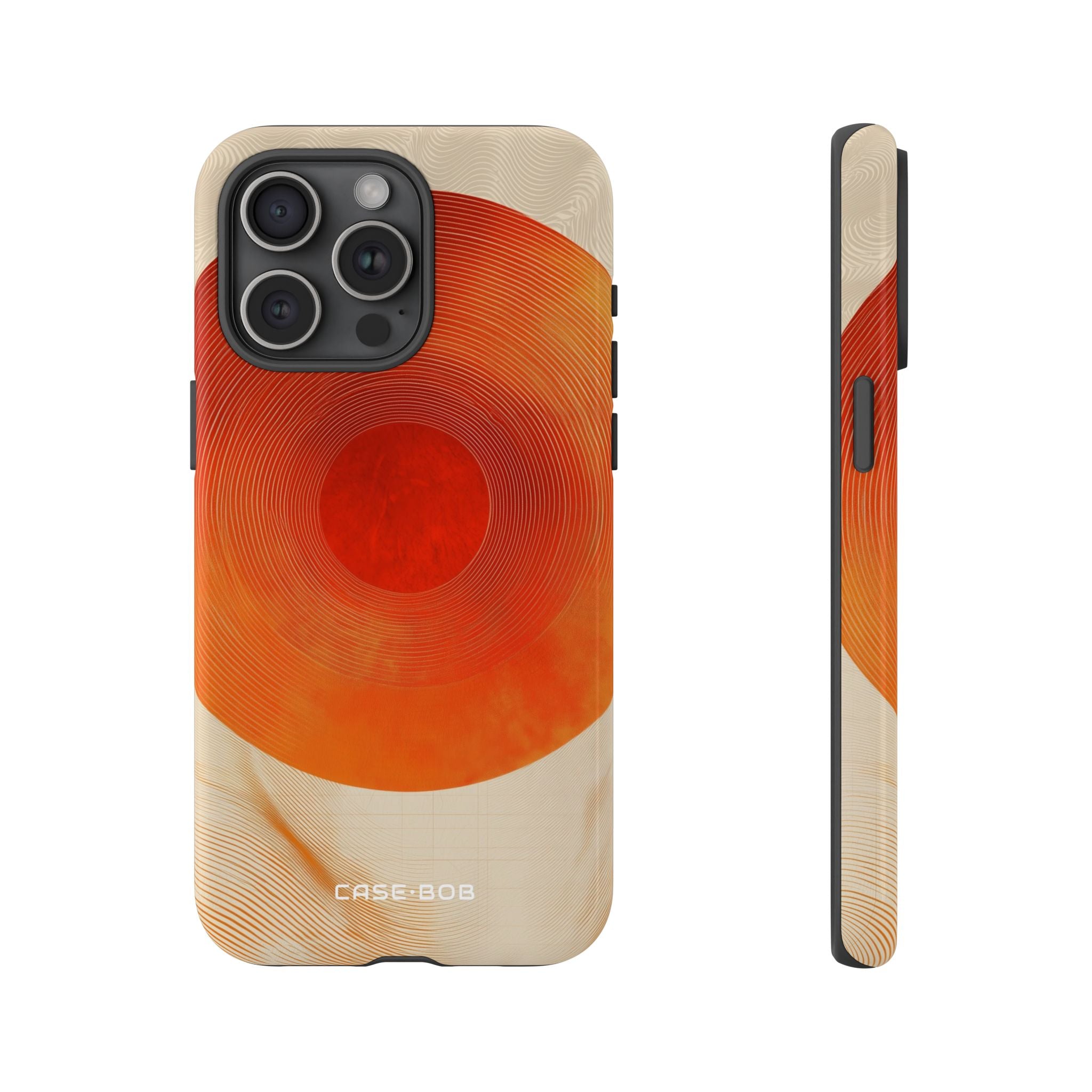 Sunburst Swirl iPhone 15 Pro Max Case - Tough