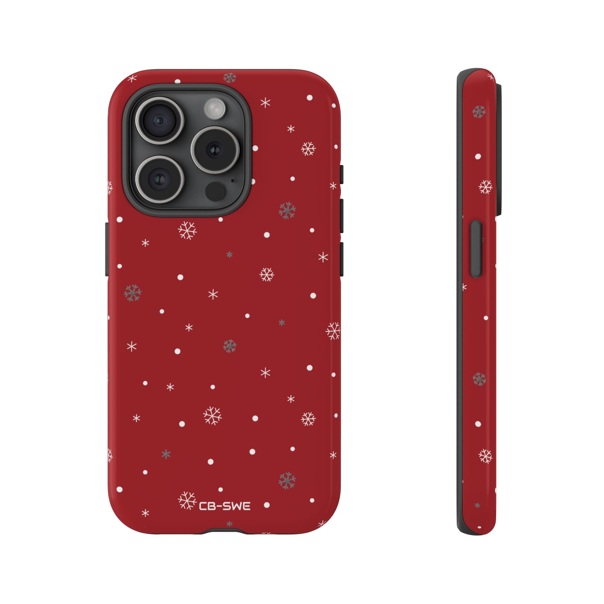 Snowflakes Dance Cheerfully - iPhone Case
