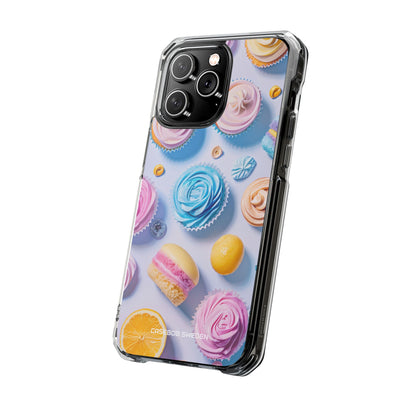 Pastel Whimsy Desserts - Clear Impact iPhone 14 Phone Case