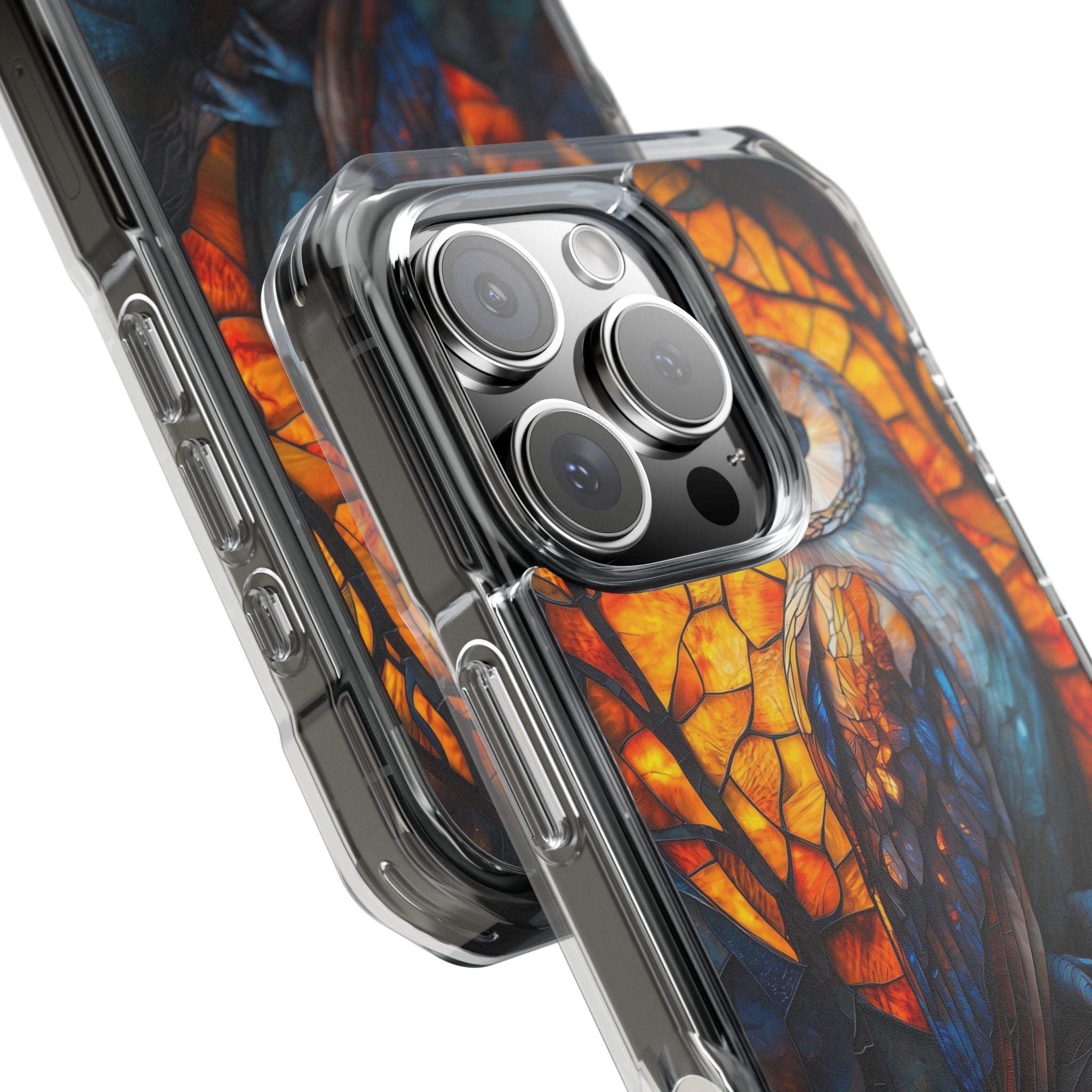 Owl Gazes Moonlight iPhone Case - Impact