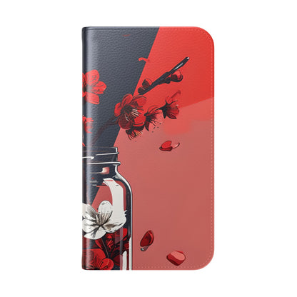 Cherry Blossom Jar - iPhone 16 Pro Case - Wallet