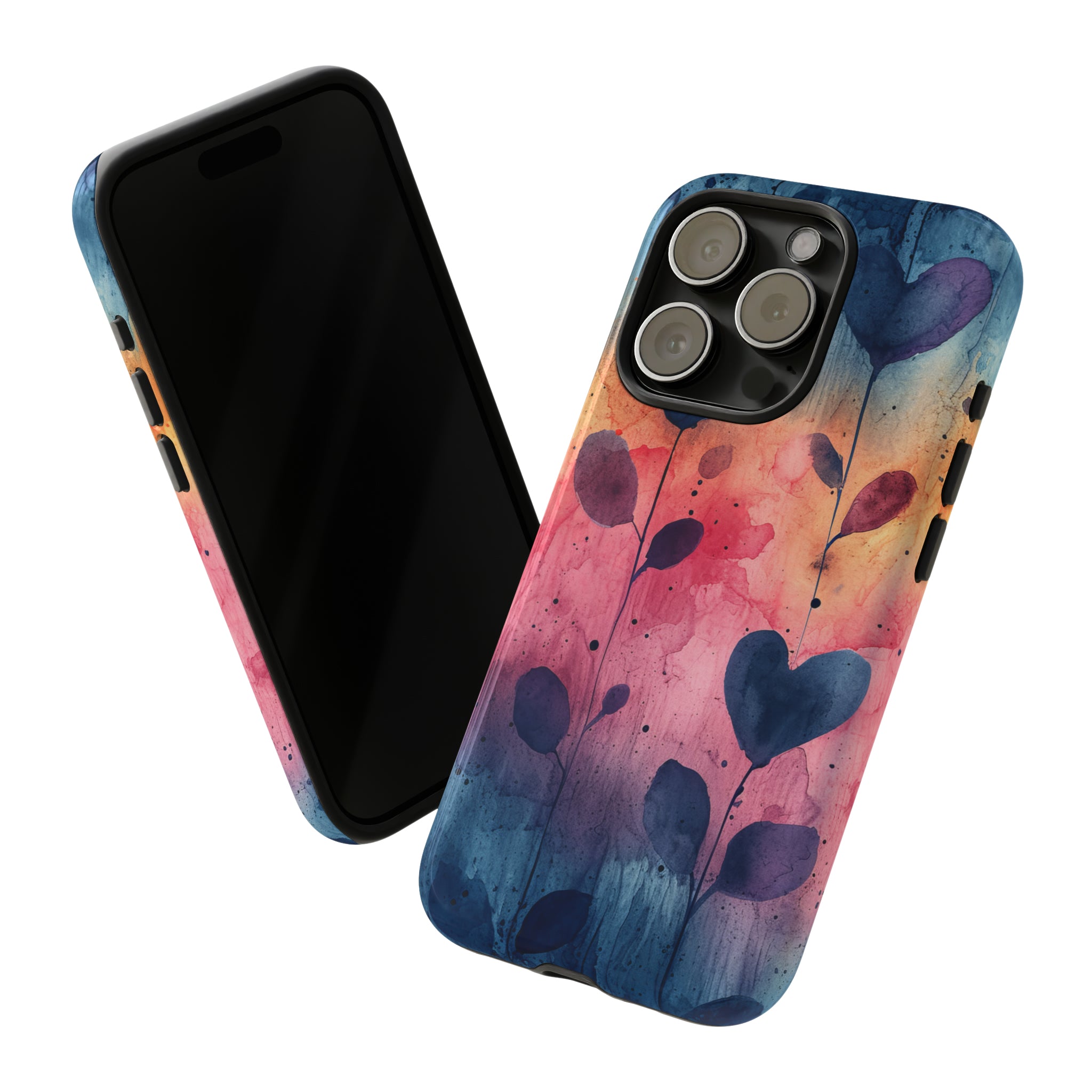 Heartfelt Pastel Mosaic - Protective Phone Case