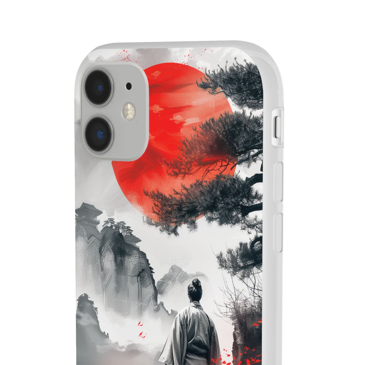 Serene Samurai Sunrise | Flexible Phone Case for iPhone