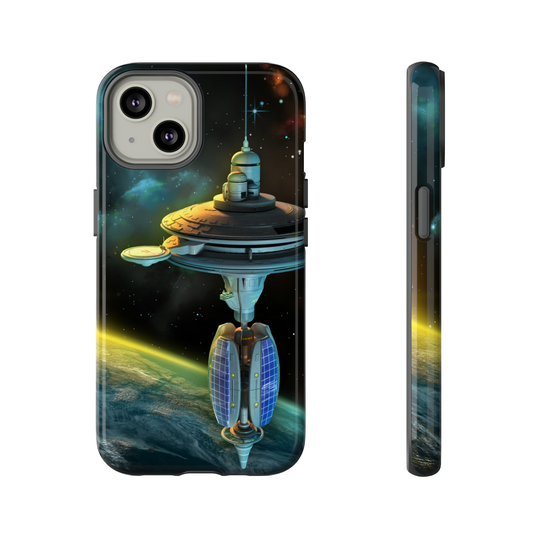 Station in Gorgeous Space - Protective Phone Case