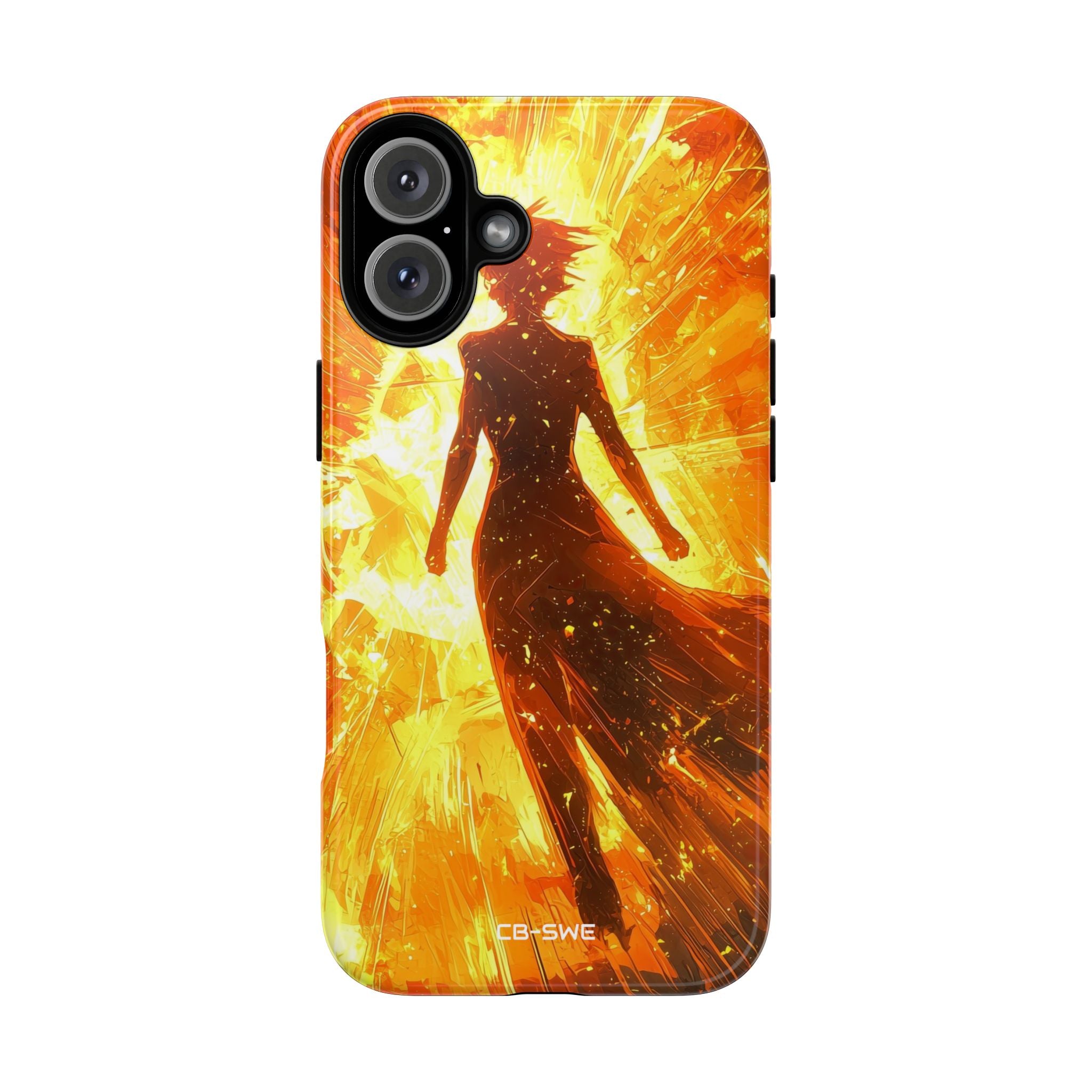 Fiery Energy Erupts - iPhone Case