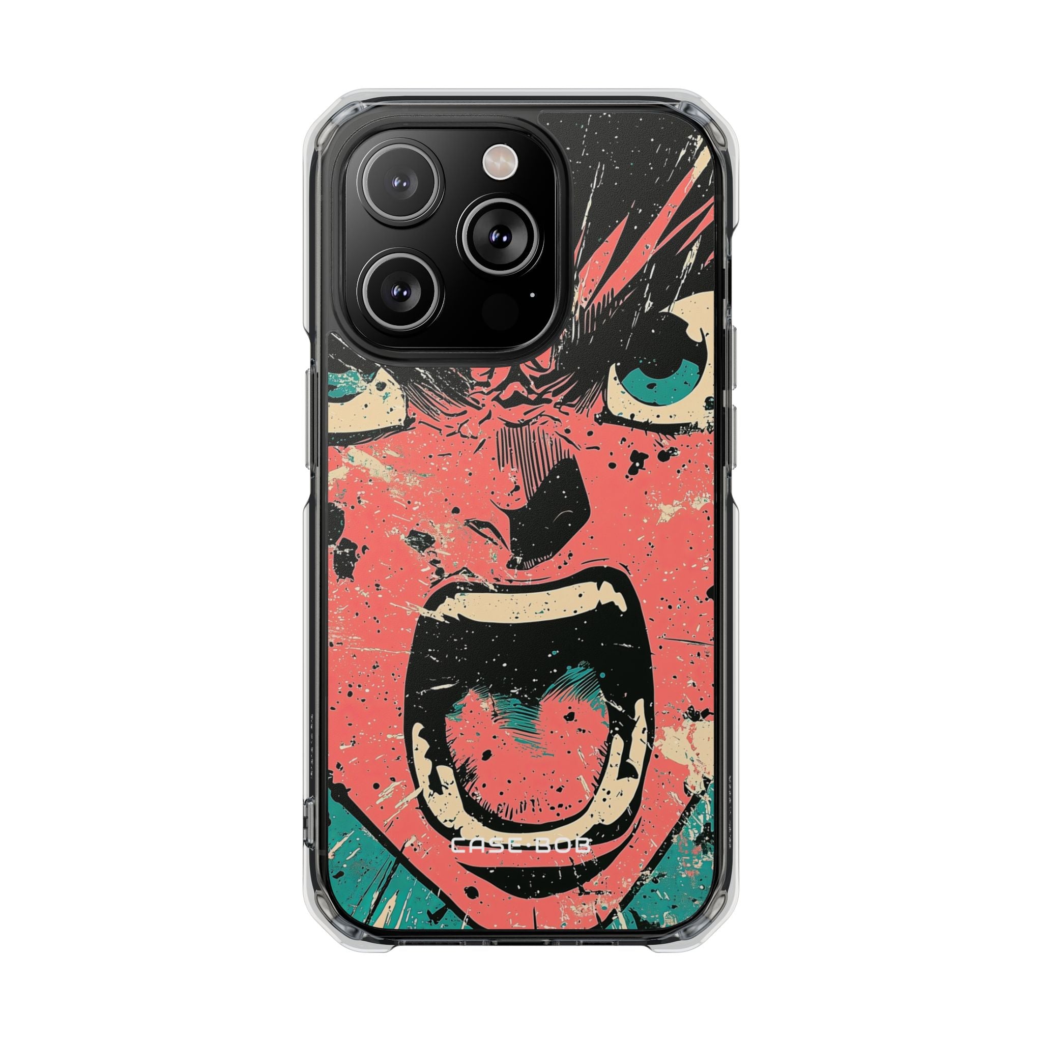 Screaming Face Pink iPhone 14 Pro Case - Impact