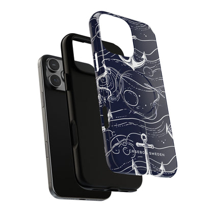 Gradient Anchorflow Waves iPhone 16 | Tough+ Phone Case