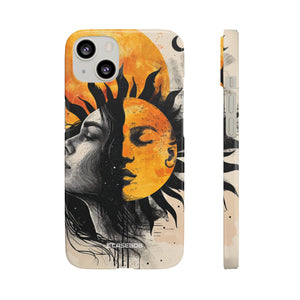 Sunlit Duality | Slim Phone Case for iPhone