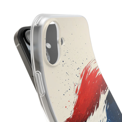 Red Surge iPhone 16 Plus Case - Soft