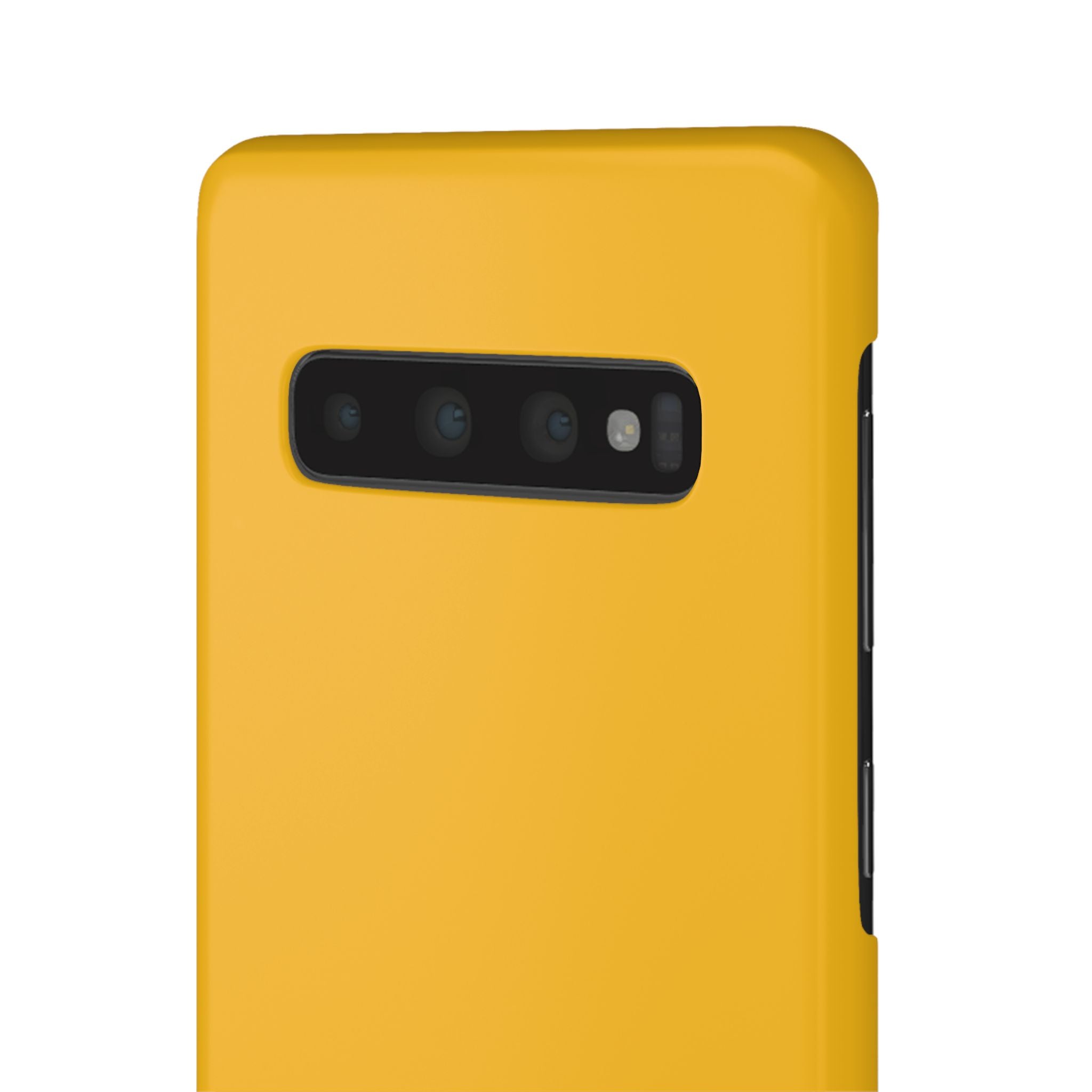 Amber Yellow - Slim Samsung S10 Phone Case