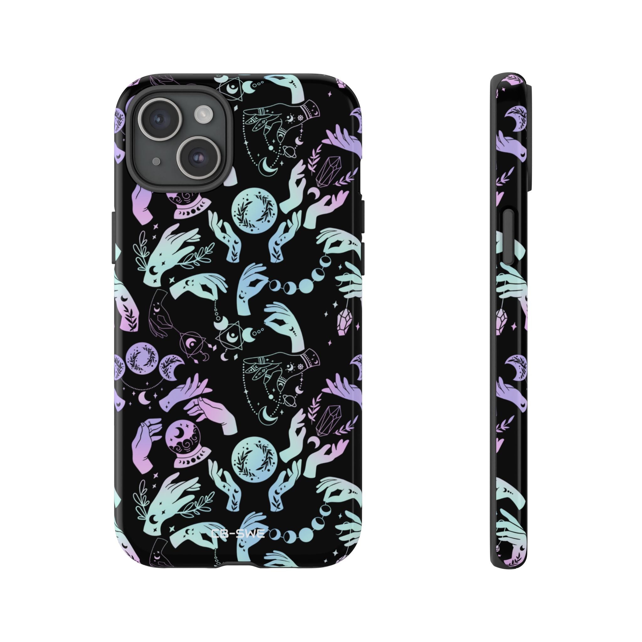 Mystical Celestial Hands - iPhone Case