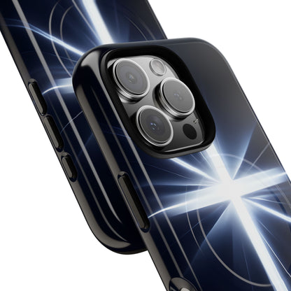 Glowing Crossburst iPhone 16 Pro Case - Tough+