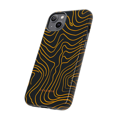 Linear Yellow Chic - Protective Phone Case