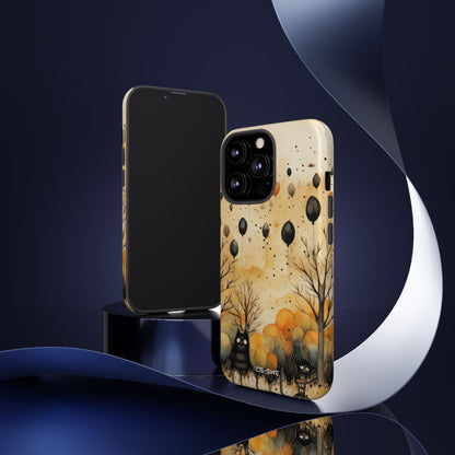 Balloons Drift Skyward - iPhone Case