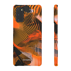 Pantone Tangerine Design | Handyhülle für Samsung (Slim Case)