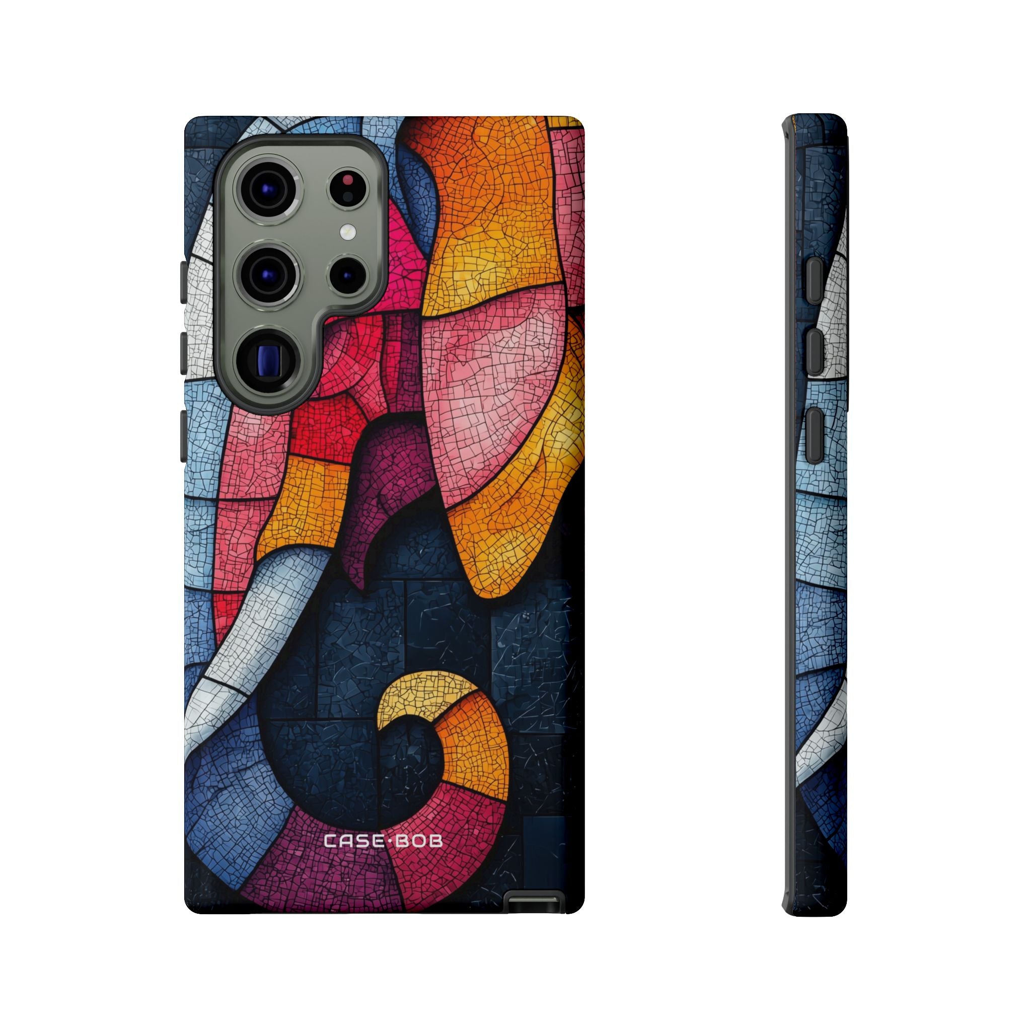 Elephant Mosaic Samsung S23 Ultra Case - Tough