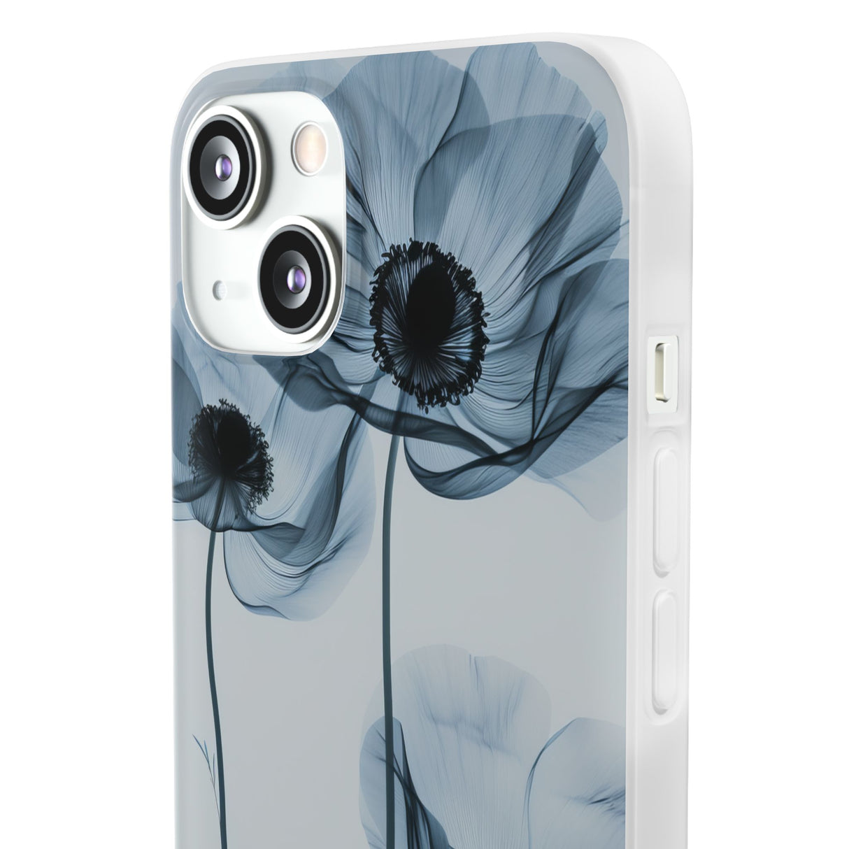 Tranquil Poppy Bloom | Flexible Phone Case for iPhone