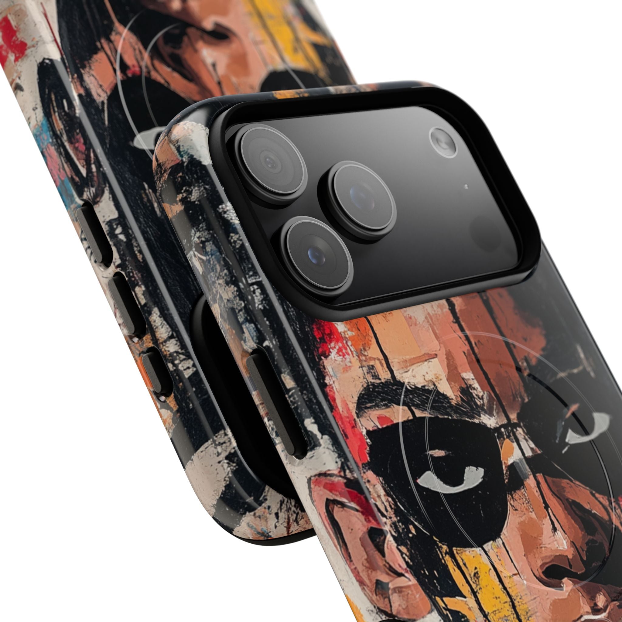 Masked Portrait Drips iPhone 17 Pro Max Case - Tough+