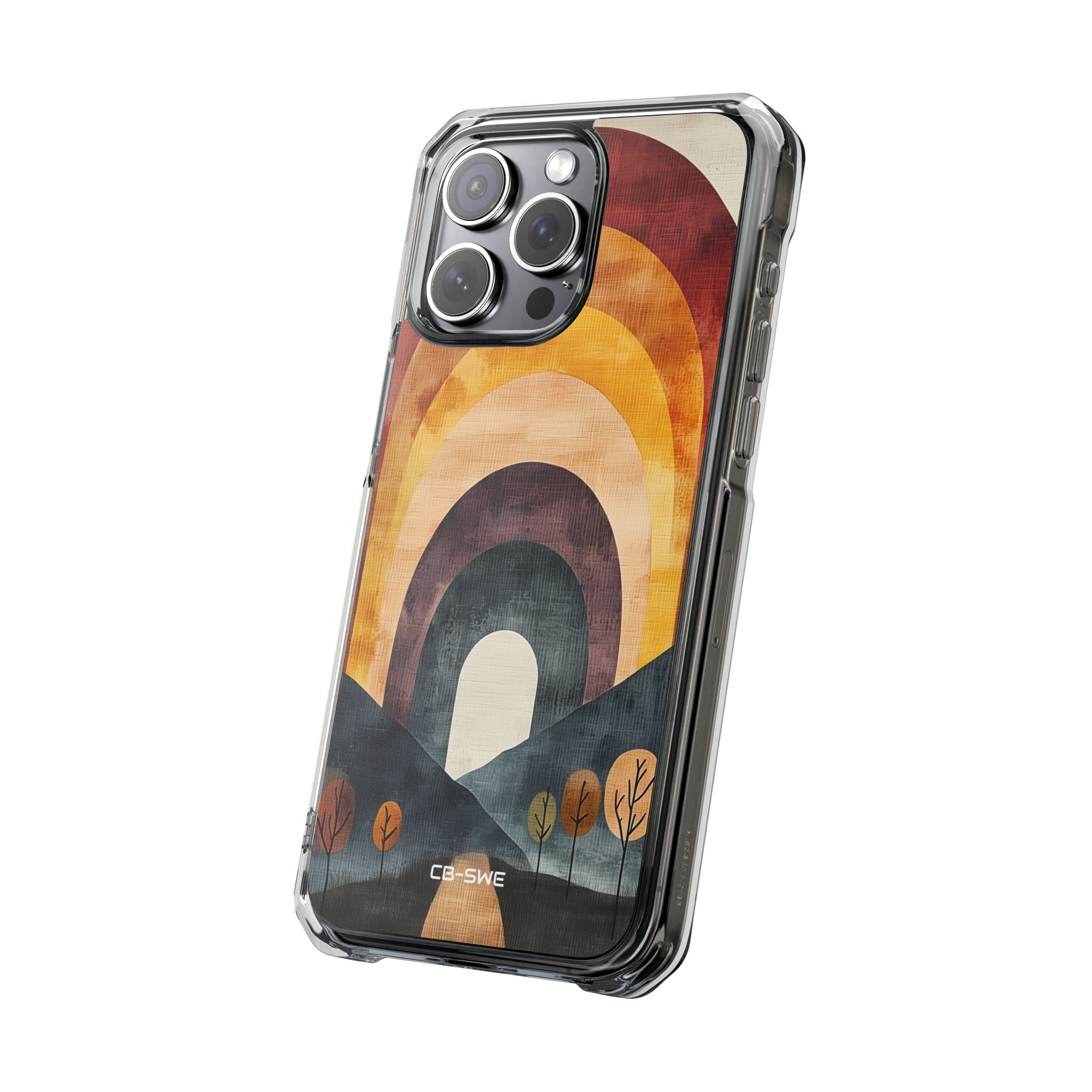 Earthy Arches Embrace iPhone Case - Impact