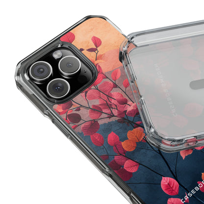 Vibrant Floral Harmony iPhone 16 - Clear Impact Phone Case