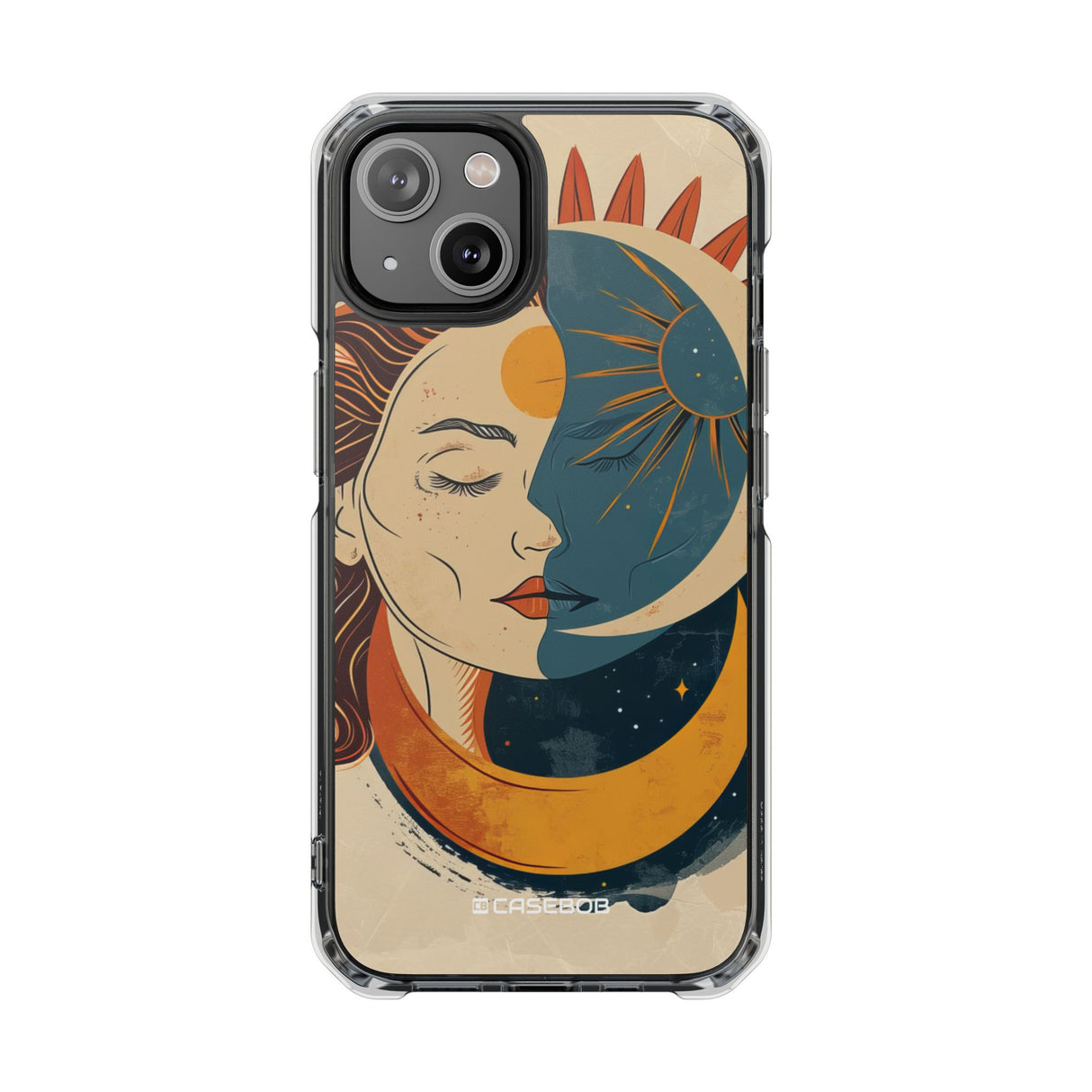 Celestial Harmony - Phone Case for iPhone (Clear Impact - Magnetic)