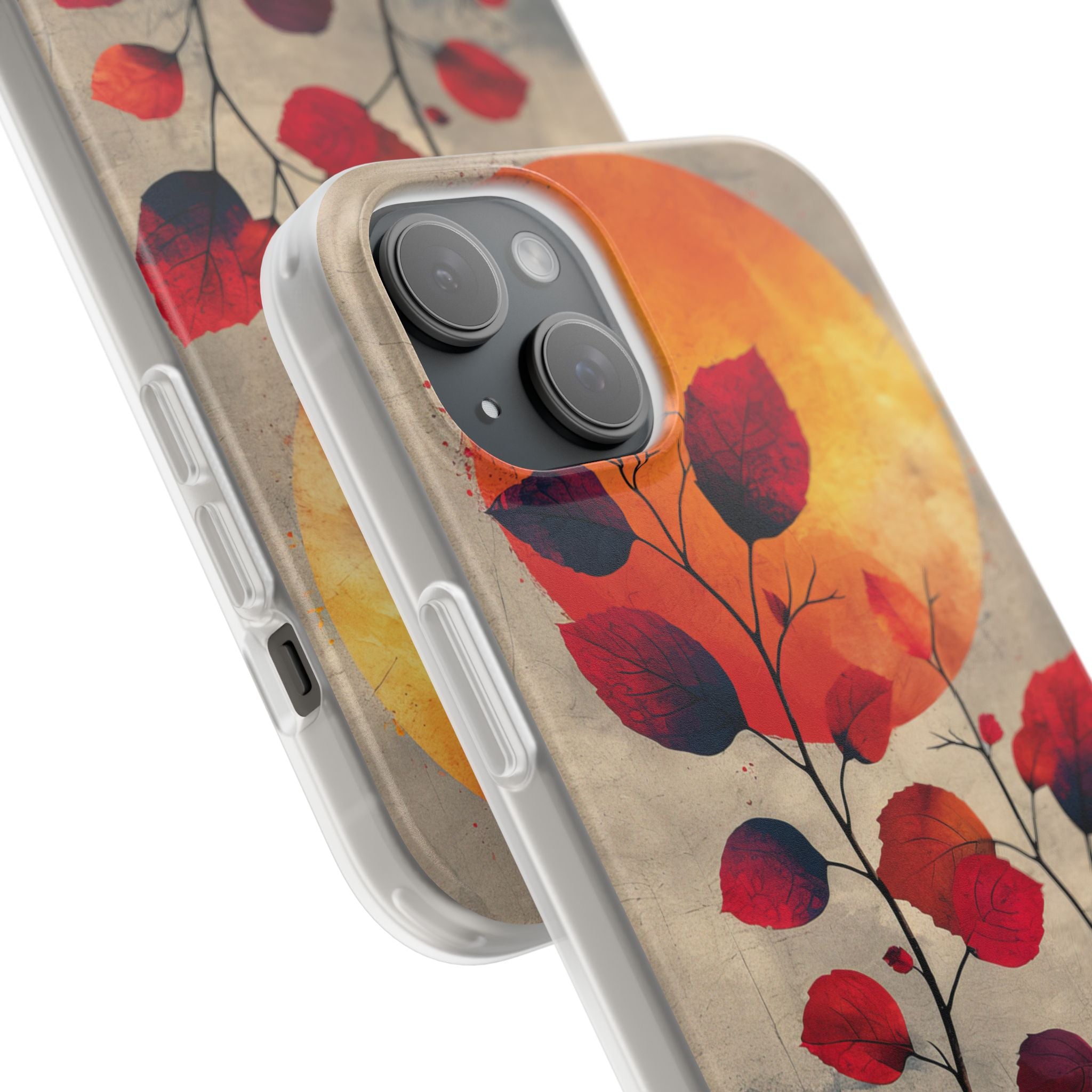 Sunlit Branch - Flexi iPhone 15 Phone Case