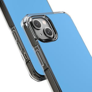 Maya Blue | Handyhülle für iPhone (Clear Impact Case – magnetisch) 